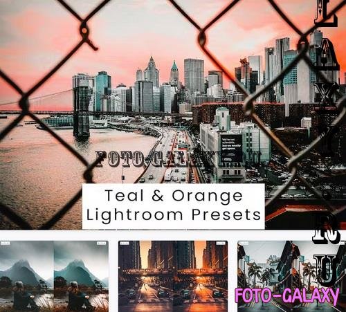 Teal & Orange Lightroom Presets - WFQZQ4L