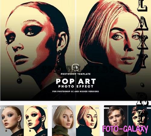 Pop Art Photo Effect - 6DFTJDY