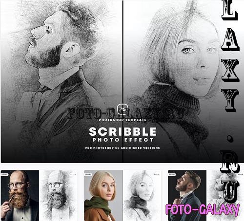 Scribble Photo Effect - X9CWBBB
