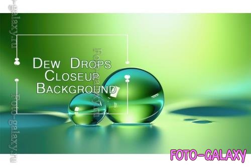 Dew Drops Closeup Background vol 2
