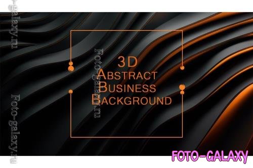 3D Abstract Business Background
