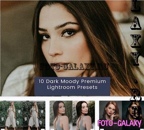 10 Dark Moody Premium Lightroom Presets - 8Z7VFW3