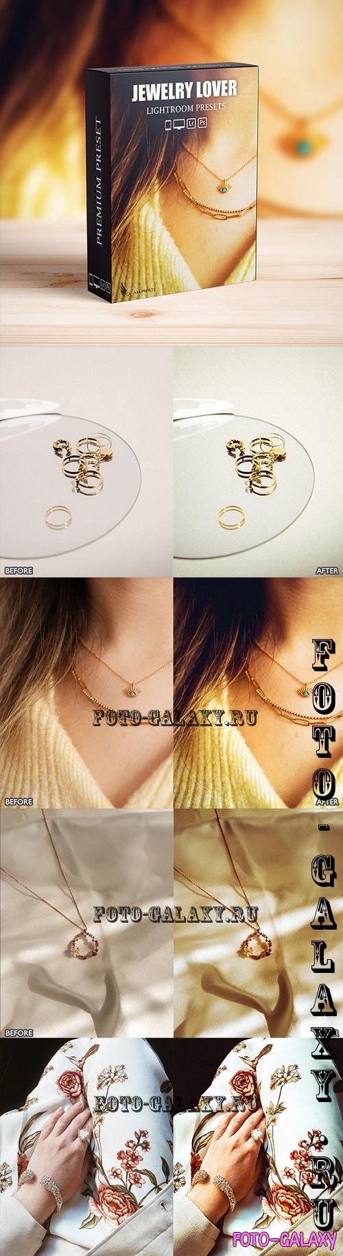 Jewelry Lightroom Presets For Mobile and Desktop - 47400906