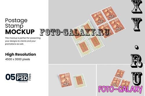 Postage Stamp Mockup - 35934635