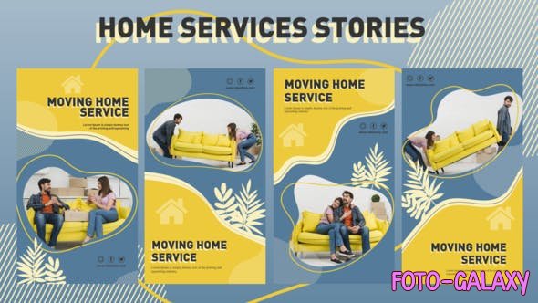 Videohive - Home Services Stories 47691157