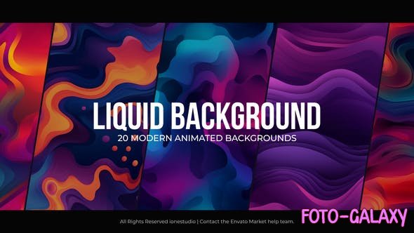 Videohive - Liquid Backgrounds 47706857