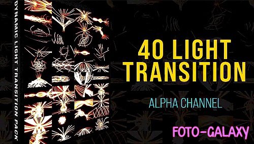 Light Lines Transition Pack 1584395 - Project for After Effects