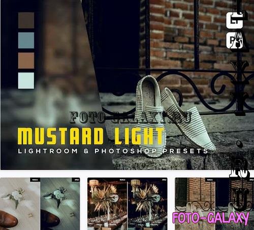 6 Mustard light Lightroom and Photoshop Presets - TG6J2F2