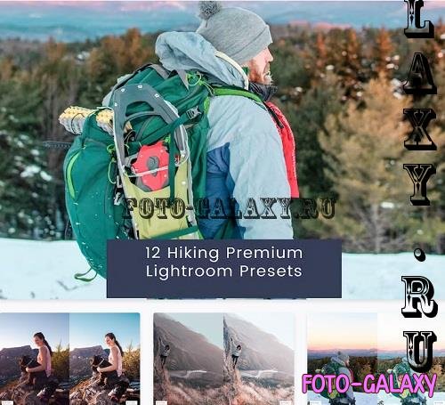 12 Hiking Premium Lightroom Presets - XGPSXYF