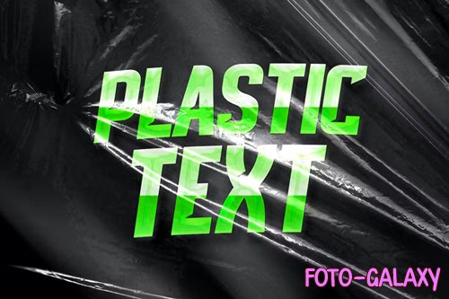 Plastic Text Effect
