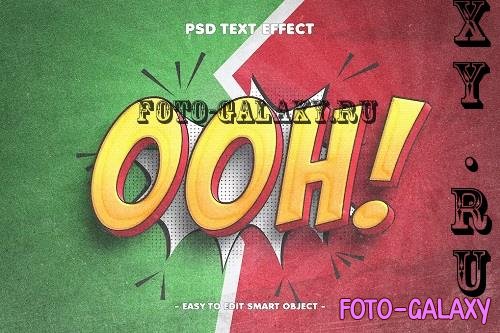 Comic Book Style 3D Text Effect - EM5WRFC