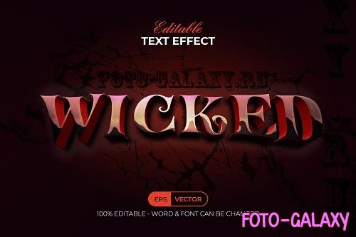 Wicked Text Effect Style - 42266095