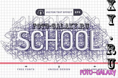 Hatching - Editable Text Effect, Font Style - V7PDXMJ