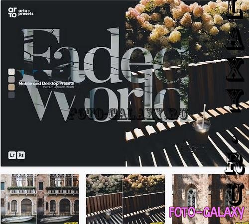 ARTA - Faded World Presets for Lightroom - PFKJQDE