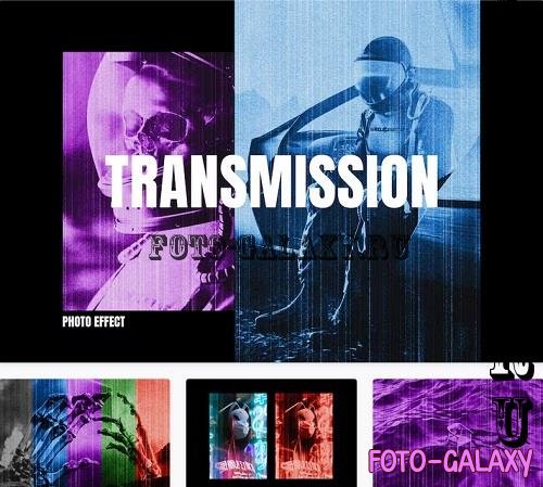 Transmission Poster Photo Effect - 42288095