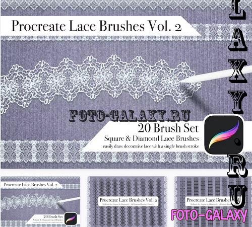 Procreate Lace Brush Set Vol 2 - VCY6QFF