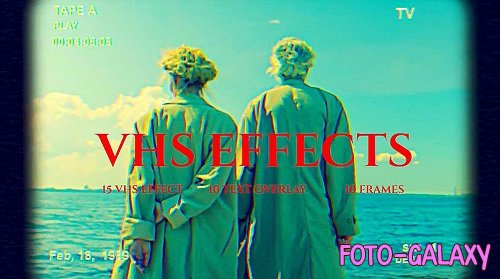 Videohive - VHS Effects 48406379 - Project For Final Cut 