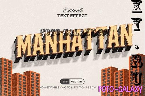 Vintage Text Effect Style - 42299149