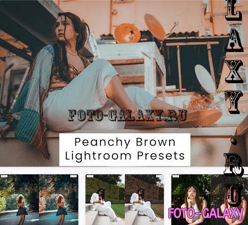 Peanchy Brown Lightroom Presets - F7U7A4T