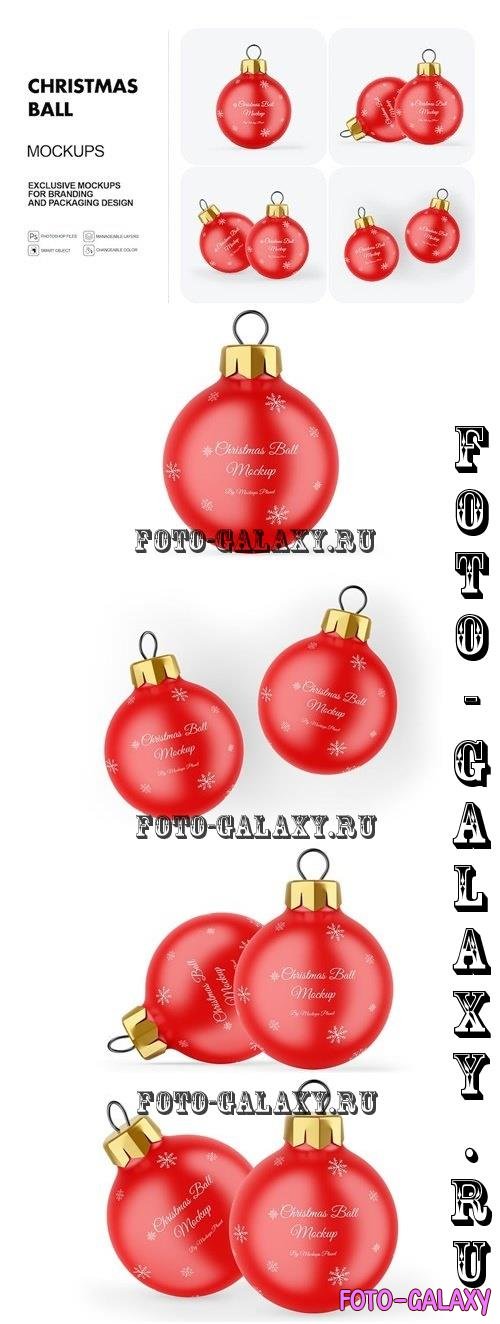 Christmas Ball Mockups - WCBGY4M