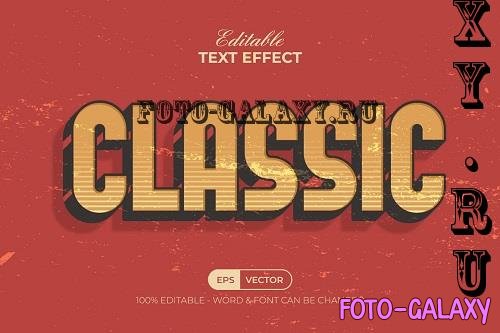 Classic Text Effect Style - 42310268