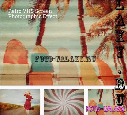 Retro VHS Screen Photographic Effect - PQ3249F