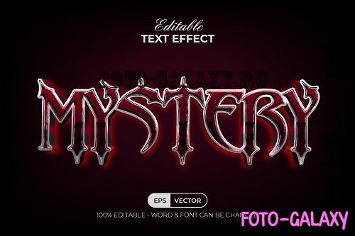 Mystery Text Effect Horror Style - 42295483