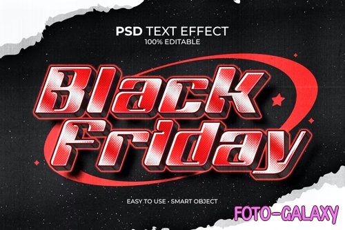 Black Friday Y2k Style Text Effect