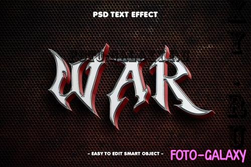 War Metal 3d Layer Style Text Effect - TCB2PN7