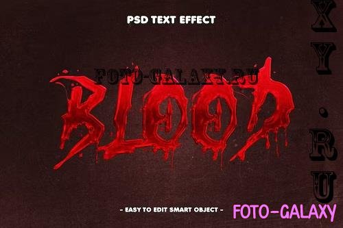 Blood Splash Horror Layer Style Text Effect - LEBNAPZ