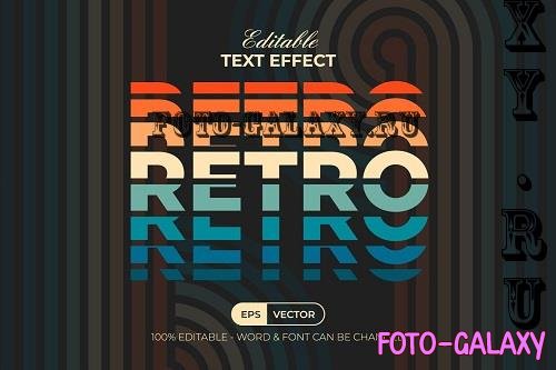 Retro Text Effect Style - 50811970