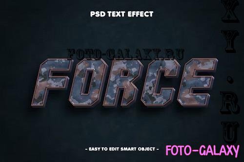 Force Dynamic 3d Psd Layer Style Text Effect - XRBP8J