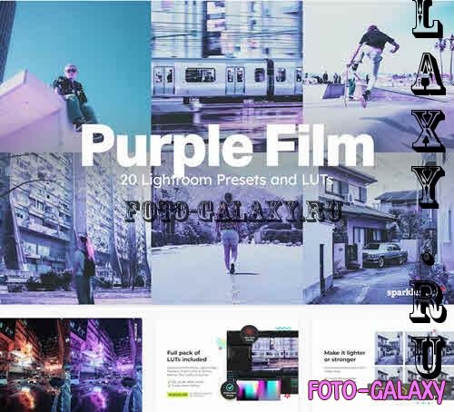 20 Purple Film Lightroom Presets - 44254815 - 13429897