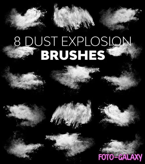 Dust Explosion Brushes for Photoshop