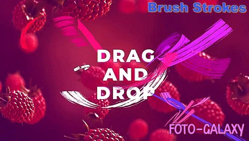 3D Titles With Paint Brush Strokes 1033117 - Project for After Effects