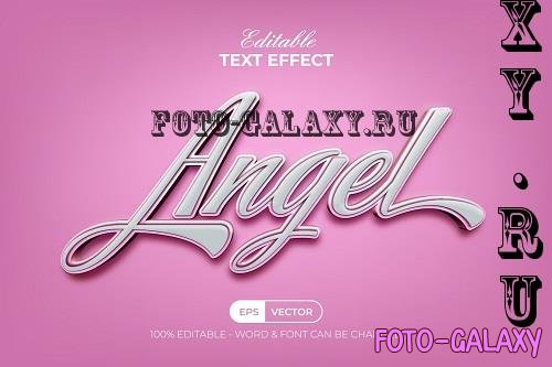 Angel Pink Text Effect Style - 58623757