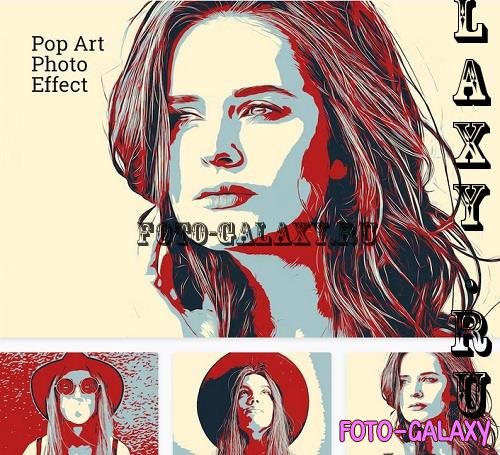 Pop Art Photo Effect - 386CD8X