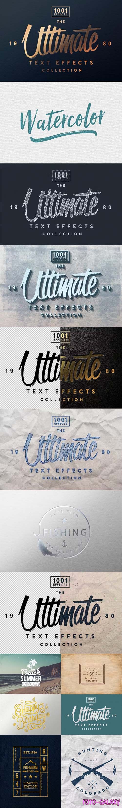 The Ultimate 1001 Text Effects