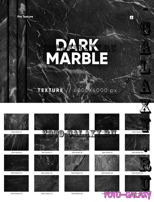20 Dark Marble Texture HQ - 42327731