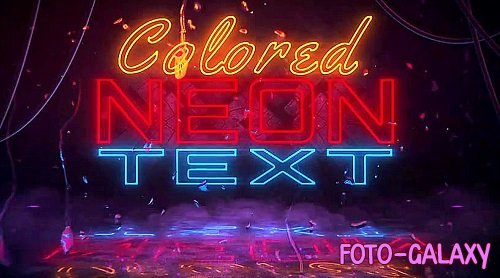 Glitch Neon Logo Reveal 1762513 - Project for After Effects 