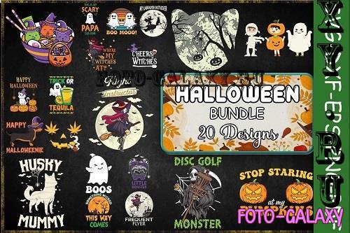 Halloween Magic SVG Bundle - 20 Premium Graphics