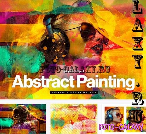 Abstract Painting Photo Effect Template - EZASWM5