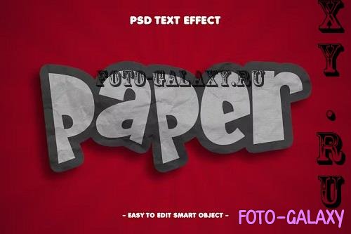 Paper PSD Layer Style Text Effect - Z3CBZTU
