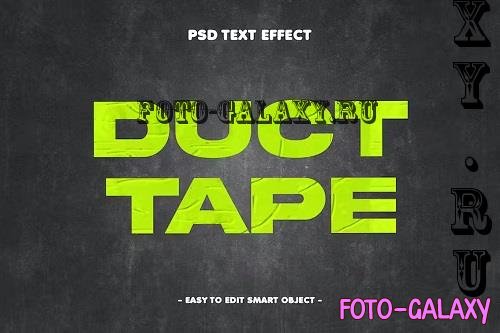 Duct Tape PSD Layer Style Text Effect - 6LFD6EC