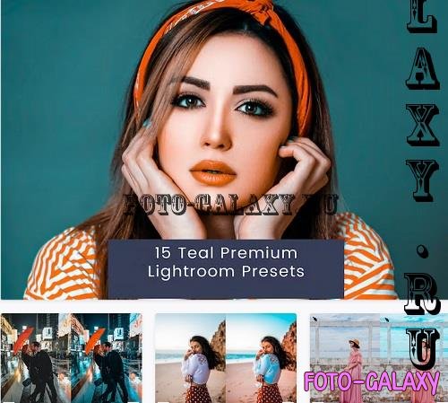 15 Teal Premium Lightroom Presets - 8T8AXR2