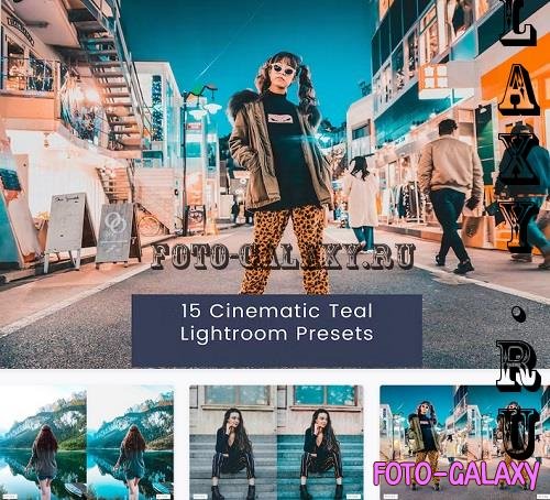 15 Cinematic Teal Lightroom Presets - XRDBSQH