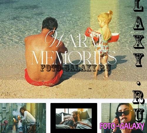 Warm Memories Photo Effect - 91534894