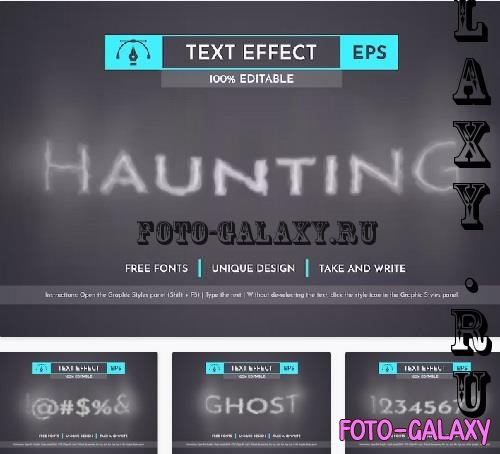 Haunting - Editable Text Effect - 58626617