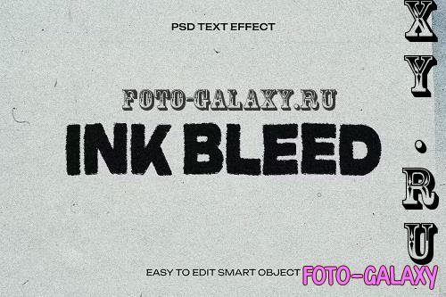 Ink Bleed Text Effect - XMQQ94L