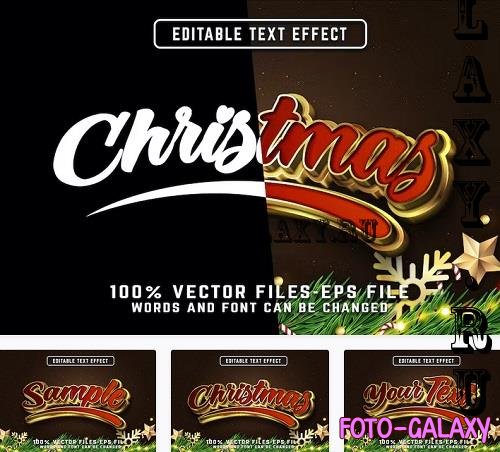 Christmas Editable Text Effect - KSQD3EZ